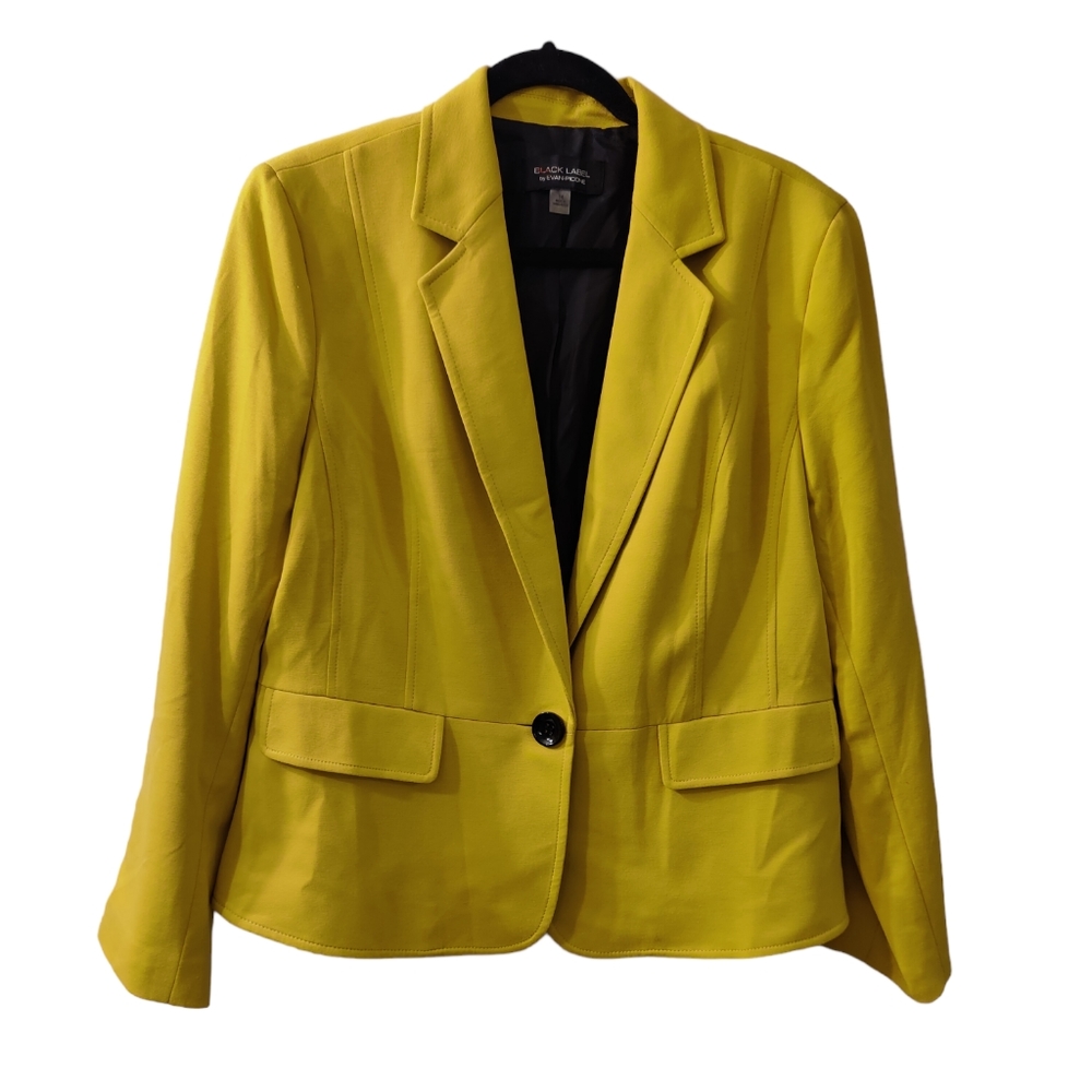 Black Label Yellow Blazer